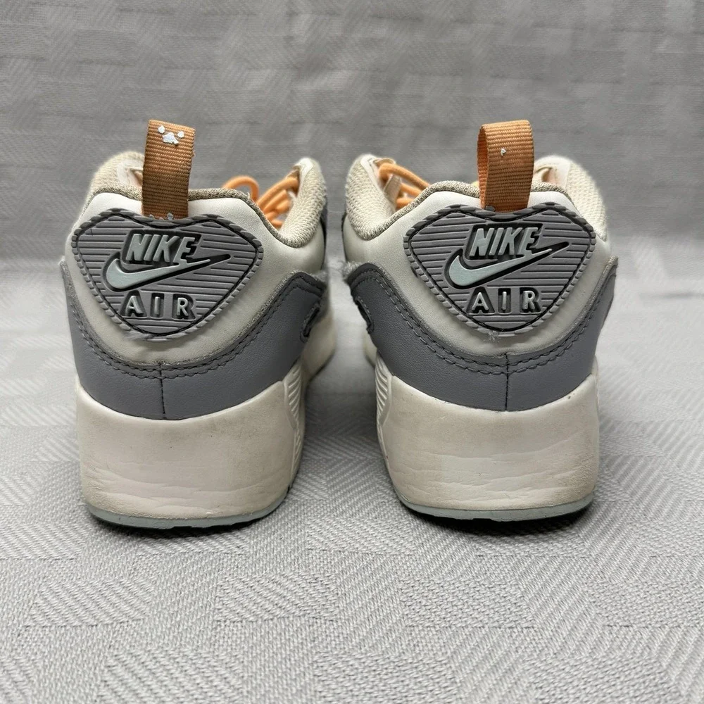 Nike Air Max 90 Toggle SE PS Pawprints Kids Size 3y Gray DQ6947 100